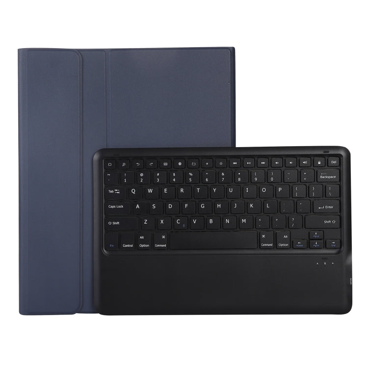A12B Bluetooth 3.0 Ultra-thin Detachable Bluetooth Keyboard Leather Tablet Case for iPad Air 13 2024 / 2025 / Pro 12.9 inch 2022 / 2021 / 2020 / 2018, with Pen Slot & Holder