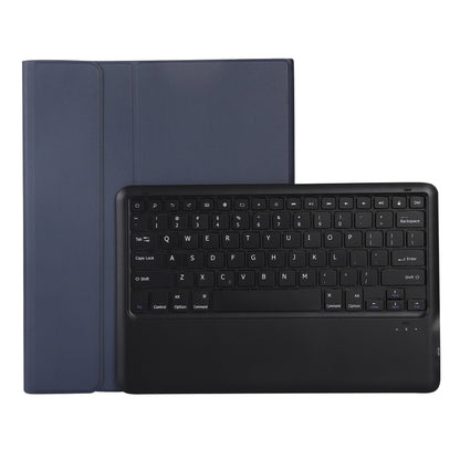 A12B Bluetooth 3.0 Ultra-thin Detachable Bluetooth Keyboard Leather Tablet Case for iPad Air 13 2024 / 2025 / Pro 12.9 inch 2022 / 2021 / 2020 / 2018, with Pen Slot & Holder