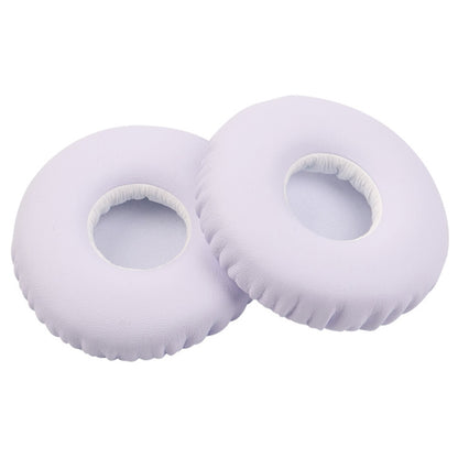 2pcs For JBL Synchros S400BT Headphones Imitation Leather + Memory Foam Soft Earphone Protective Cover Earmuffs, For Synchros S400BT White, For Synchros S400BT Black