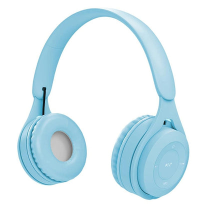 Y08 Hifi Sound Quality Macaron Bluetooth Headset, Supports Calling & TF Card & 3.5mm AUX