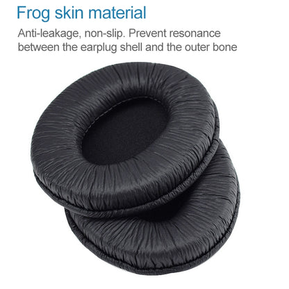 2 PCS For Sennheiser HD202 / HD212 / HD437 / HD447 / HD457 / HD497 Headphone Cushion Sponge Cover Earmuffs Replacement Earpads, For Sennheiser HD202 / HD212