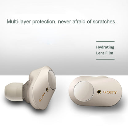 For Sony WF-1000XM3 Bluetooth Earphone Transparent Protective Sticker