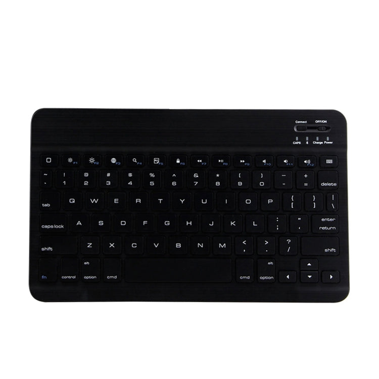 1130B Detachable Bluetooth 3.0 ABS Brushed Texture Keyboard + Lambskin Texture Leather Tablet Case for iPad Pro 11 inch (2018), with Three-gear Adjustment / Magnetic / Sleep Function, 1130B