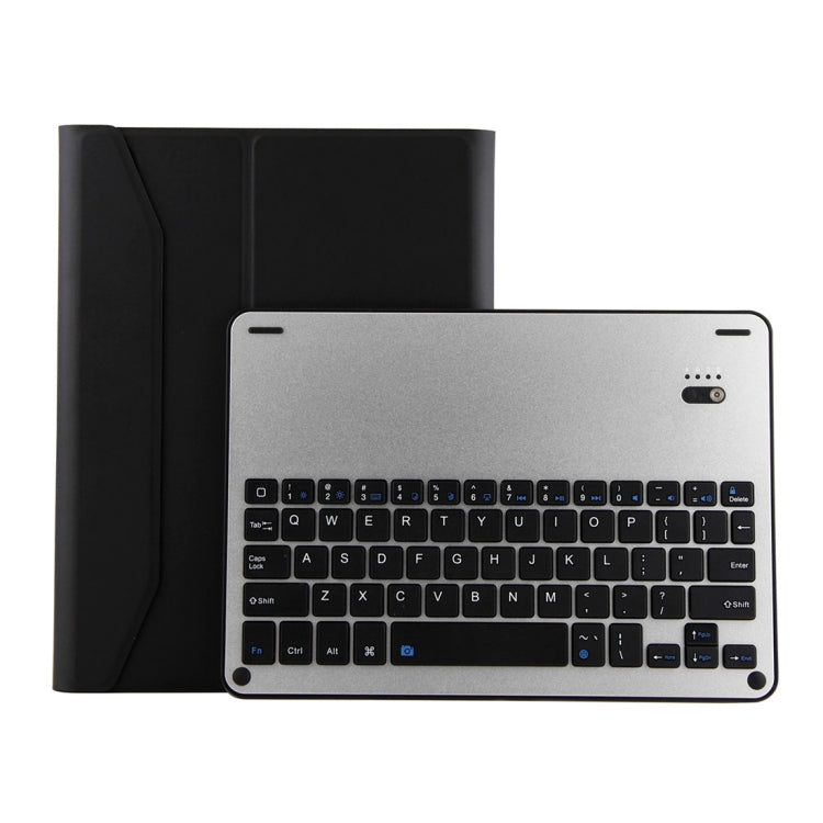 FT-1038E Detachable Bluetooth 3.0 Aluminum Alloy Keyboard + Lambskin Texture Leather Tablet Case for iPad Air / Air 2 / iPad Pro 9.7 inch, with Pen Slot / Water Repellent / Three-gear Angle Adjustment / Magnetic / Sleep Function, FT-1038E
