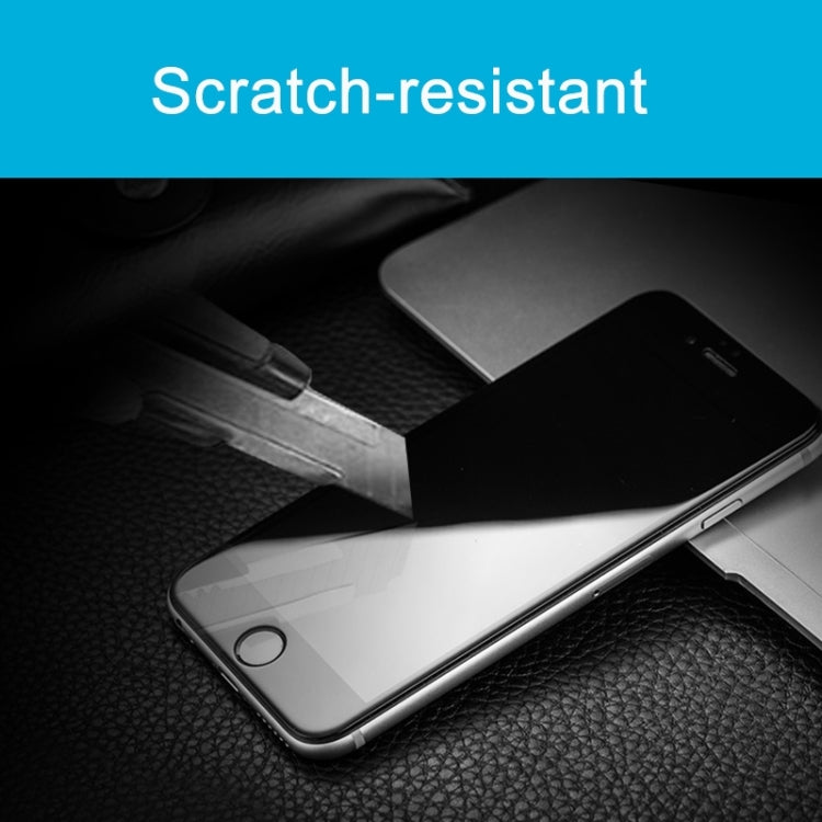 For iPhone 6 & 6s 0.26mm 9H Surface Hardness 4D Curverd Arc Explosion-proof HD Silk-screen Tempered Glass Full Screen Film