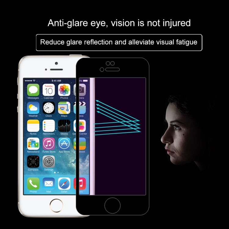 Anti-scratch 9H 10D Full Screen Purple-ray Tempered Glass Film for iPhone 6 & 6S, For iPhone 6 & 6s (1 PCS), iPhone 6 & 6s