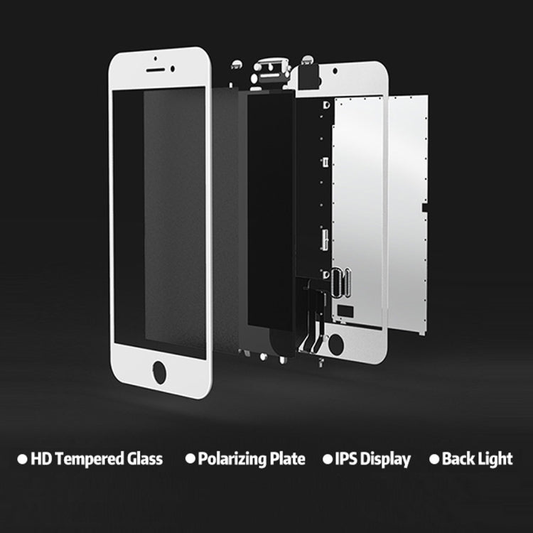Original LCD Screen for iPhone 6S Plus, i6S Plus Original White, i6S Plus Original Black