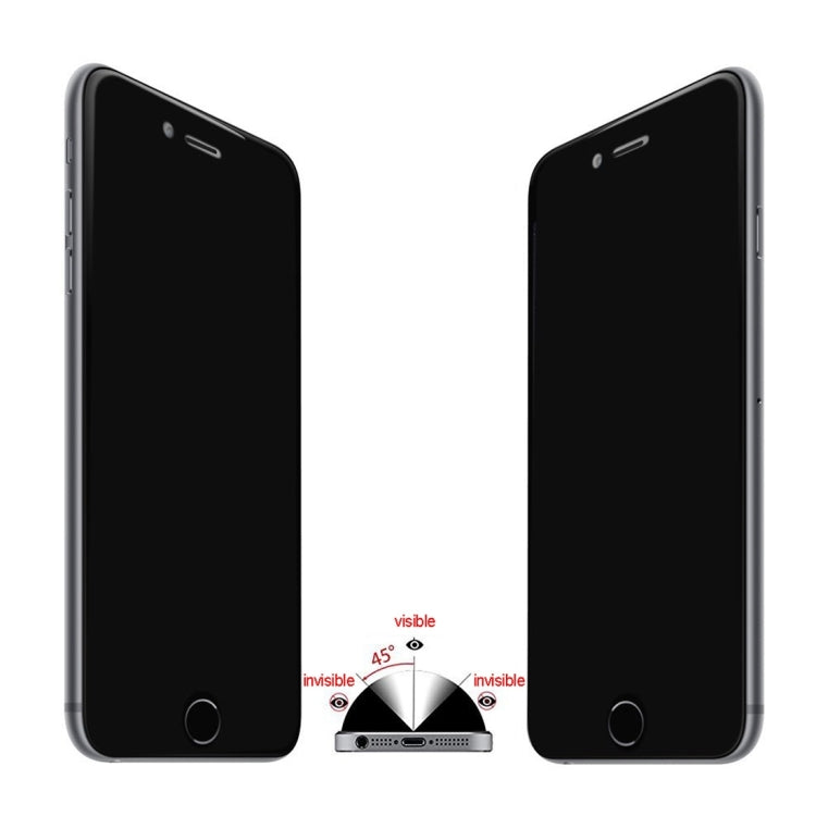 ENKAY for iPhone 6 Plus & 6s Plus Hat-Prince 0.26mm 9H+ Surface Hardness 2.5D Privacy Anti-glare Non-full Tempered Glass Film, For 6P & 6sP