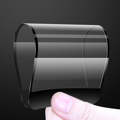 0.1mm 9H Full Screen Flexible Fiber Tempered Glass Film for iPhone 6 Plus & 6s Plus, For iPhone 6P & 6sP Black