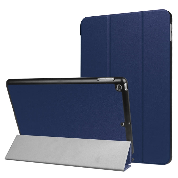 For iPad 9.7 (2018) & iPad 9.7 (2017) Custer Texture Horizontal Flip Leather Case with Three-folding Holder & Sleep / Wake-up Function, For iPad 9.7 (2018) & iPad 9.7 (2017), For iPad 9.7 (2018), For iPad 9.7 inch 2017