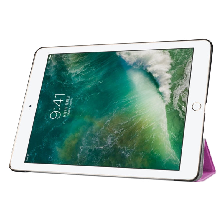 For iPad 9.7 (2018) & iPad 9.7 (2017) Custer Texture Horizontal Flip Leather Case with Three-folding Holder & Sleep / Wake-up Function, For iPad 9.7 (2018) & iPad 9.7 (2017), For iPad 9.7 (2018), For iPad 9.7 inch 2017