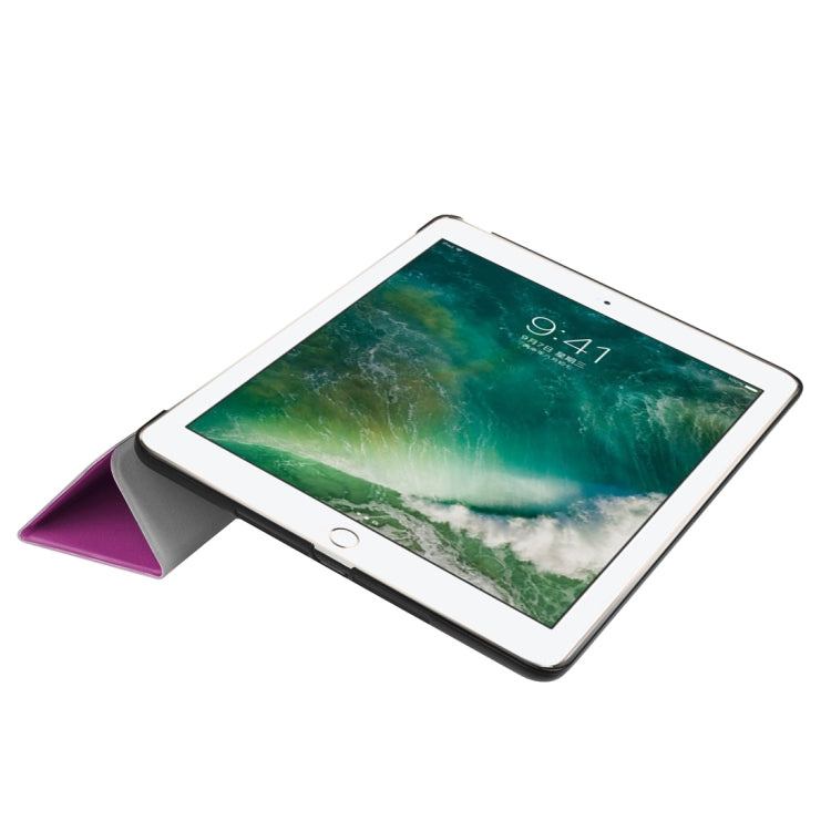 For iPad 9.7 (2018) & iPad 9.7 (2017) Custer Texture Horizontal Flip Leather Case with Three-folding Holder & Sleep / Wake-up Function, For iPad 9.7 (2018) & iPad 9.7 (2017), For iPad 9.7 (2018), For iPad 9.7 inch 2017