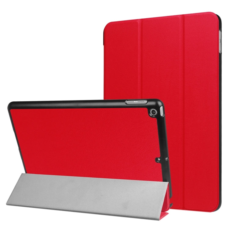 For iPad 9.7 (2018) & iPad 9.7 (2017) Custer Texture Horizontal Flip Leather Case with Three-folding Holder & Sleep / Wake-up Function, For iPad 9.7 (2018) & iPad 9.7 (2017), For iPad 9.7 (2018), For iPad 9.7 inch 2017