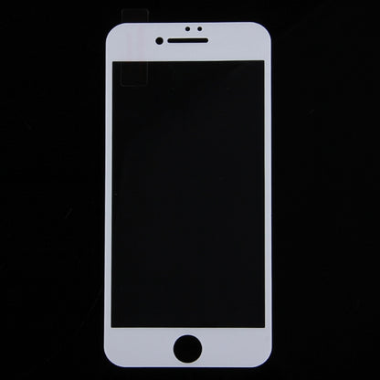 For iPhone 7 Silk Printing Screen Protector 0.26mm 9H Surface Hardness 2.5D Explosion-proof Tempered Glass Screen Film