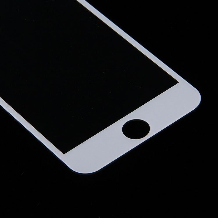 For iPhone 7 Silk Printing Screen Protector 0.26mm 9H Surface Hardness 2.5D Explosion-proof Tempered Glass Screen Film