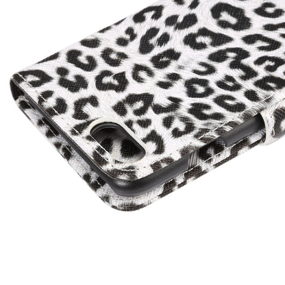 For  iPhone 8 & 7  Leopard Pattern Horizontal Flip Leather Case with Holder & Card Slots & Wallet, For 8 & 7