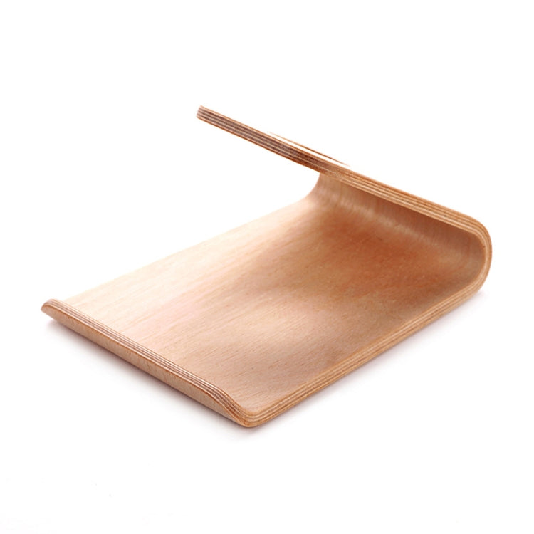 JS01 Wooden Desktop Phone Holder Universal Curved Wood Support Frame For Tablet Phones (Lindens), IP7G0650A, IP7G0650B, IP7G0650C