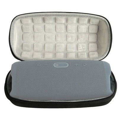 EVA Portable Bluetooth Speaker Storage Box with Shoulder Strap & Carabiner For JBL Charge 5, For JBL Charge 5