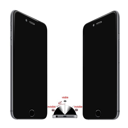 ENKAY for iPhone 8 & iPhone 7  Hat-Prince 0.26mm 9H+ Surface Hardness 2.5D Privacy Anti-glare Non-full Tempered Glass Film, For 7
