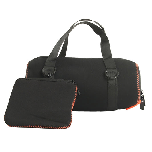 EVA Outdoor Portable Speaker Protective Cover with Shoulder Strap & Carabiner For JBL Charge 5