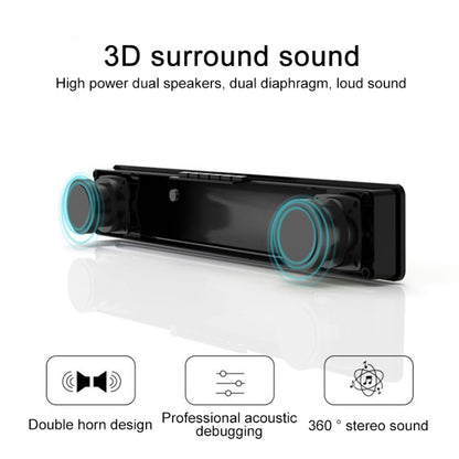 Multifunctional RGB Colorful Light Computer Bluetooth Speaker, BT-601