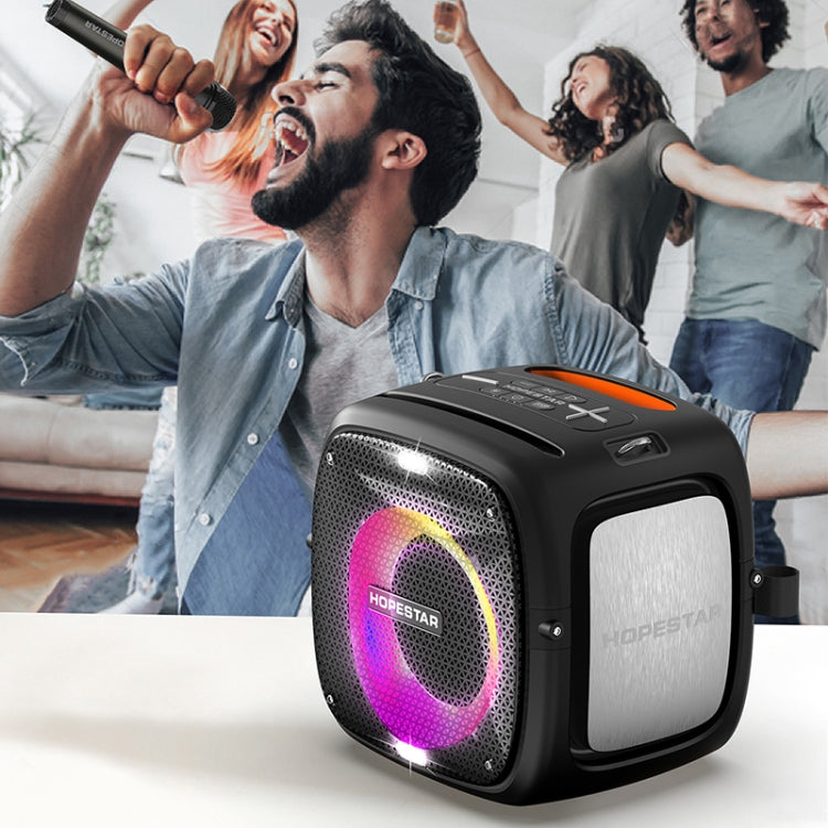 HOPESTAR Party One RGB Lighting Wireless Bluetooth Speaker, Party One(Blue), Party One(Yellow), Party One(Black), Party One(Grey)
