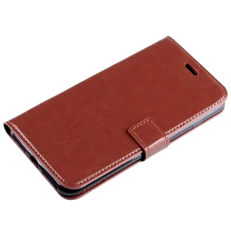 For  iPhone 8 & 7  Crazy Horse Texture Horizontal Flip Leather Case with Magnetic Buckle & Holder & Card Slots & Wallet & Photo Frame, For 8 & 7