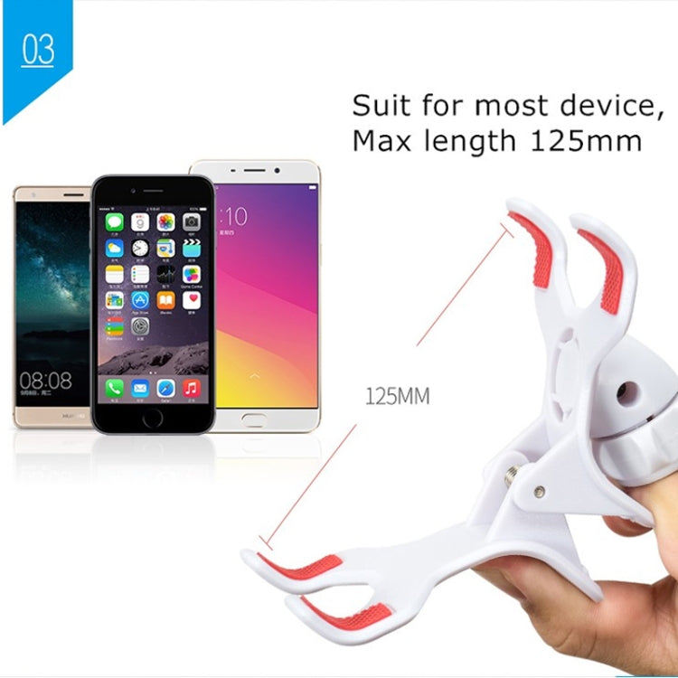 UBN-46 Regular Version Rotatable and Detachable Lazy Desktop Bedside Stand Mobile Phone Stand, Height: 90cm, 90cm Black, 90cm White