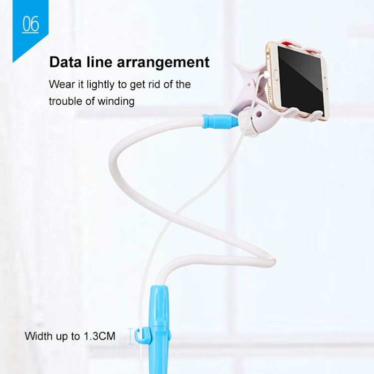 UBN-46 Regular Version Rotatable and Detachable Lazy Desktop Bedside Stand Mobile Phone Stand, Height: 90cm, 90cm Black, 90cm White