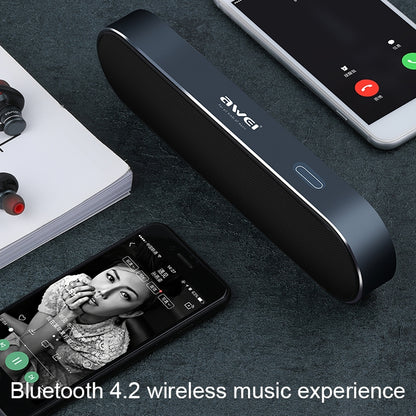 awei Y220 Portable Wireless Bluetooth Speaker V4.2 with HD Clear 3D Stereo Sound and Noise Cancelling, Support TF Card / AUX, Y220