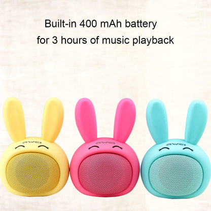 awei Y700 Mini Portable Rabbit Wireless Bluetooth Speaker, Built-in Mic, Support AUX / Hand Free Call, Y700