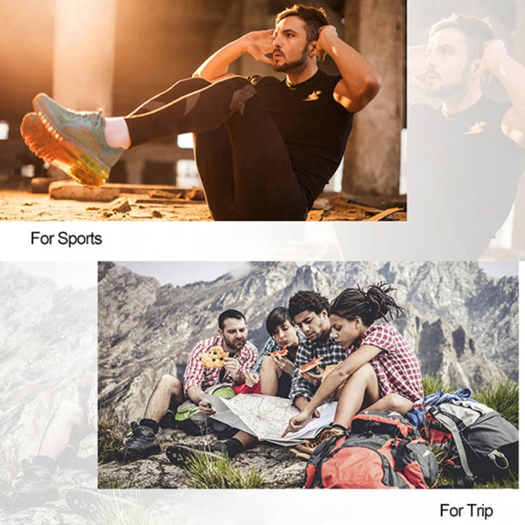 BT209 Outdoor Portable Ultra-thin Mini Wireless Bluetooth Speaker, Support TF Card & Hands-free Calling, Silver, BT209