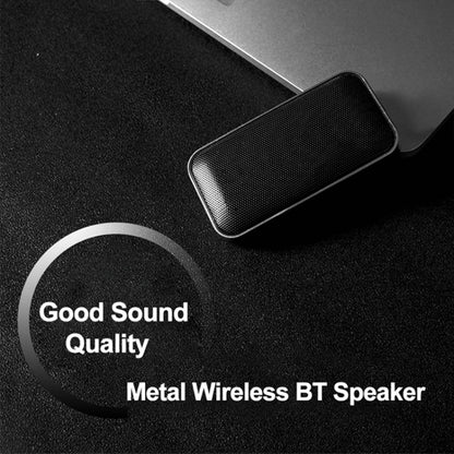 BT209 Outdoor Portable Ultra-thin Mini Wireless Bluetooth Speaker, Support TF Card & Hands-free Calling, Silver, BT209