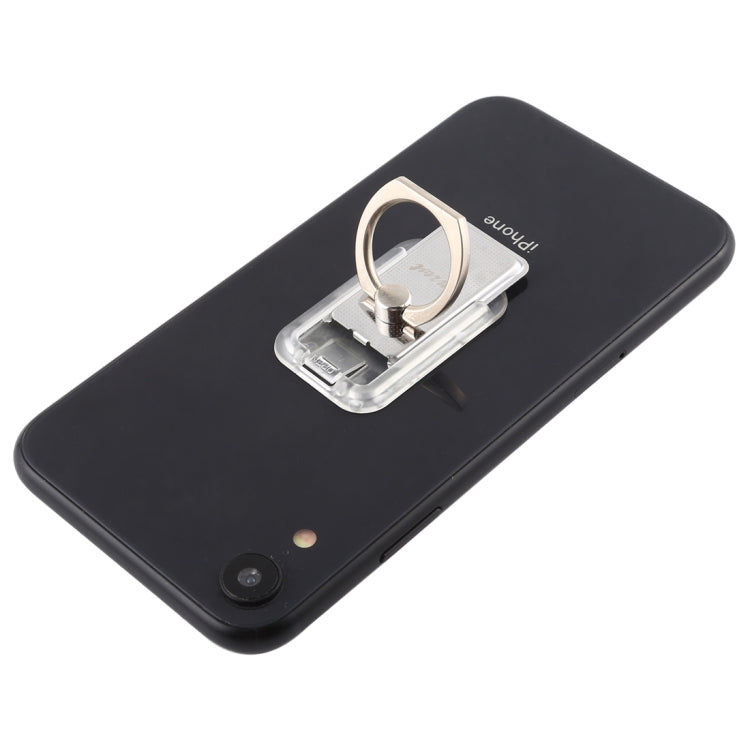CPS-013 360 Degrees Rotate Freely Removable Magnetic Ring Stand Phone Holder, Support Wireless Charging