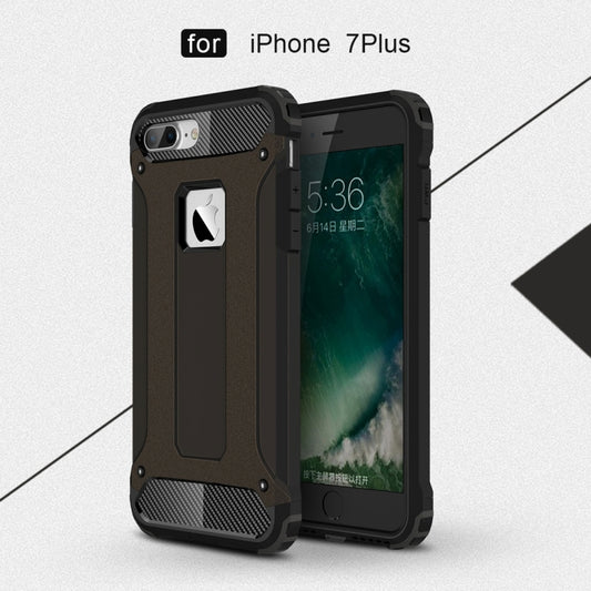 For iPhone 8 Plus & 7 Plus   Tough Armor TPU + PC Combination Case, For iPhone 7 Plus, For iPhone 8P & 7P
