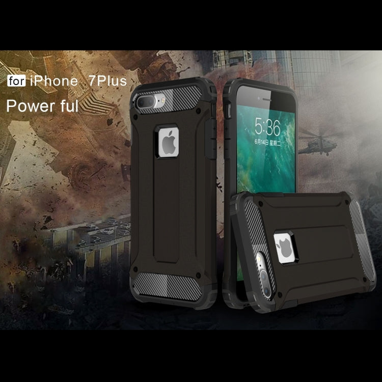 For iPhone 8 Plus & 7 Plus   Tough Armor TPU + PC Combination Case, For iPhone 7 Plus, For iPhone 8P & 7P