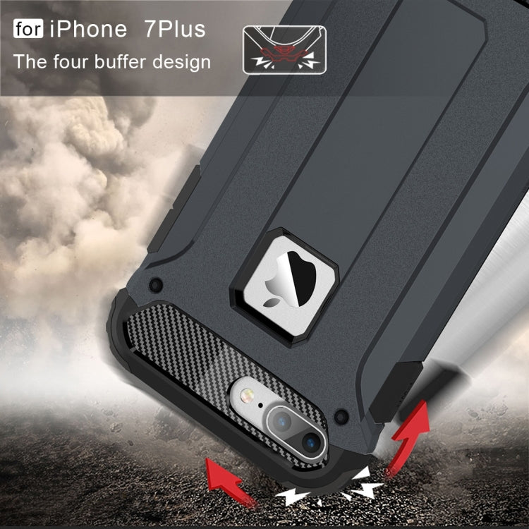 For iPhone 8 Plus & 7 Plus   Tough Armor TPU + PC Combination Case, For iPhone 7 Plus