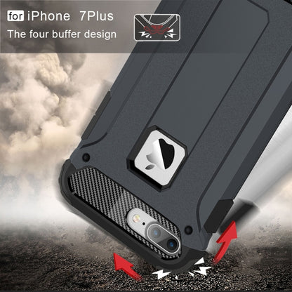 For iPhone 8 Plus & 7 Plus   Tough Armor TPU + PC Combination Case, For iPhone 7 Plus