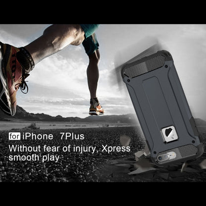 For iPhone 8 Plus & 7 Plus   Tough Armor TPU + PC Combination Case, For iPhone 7 Plus