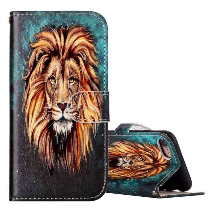 For iPhone 8 & 7 Embossed Horizontal Flip Leather Case with Holder & Card Slots & Wallet & Photo Frame, For iPhone SE 2020 & 8 & 7, For 8 & 7