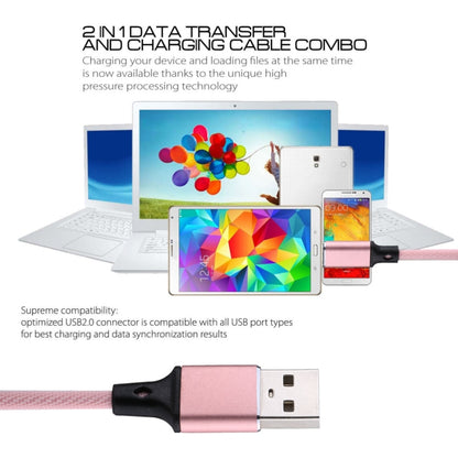 1m 2A USB to 8 Pin Nylon Weave Style Data Sync Charging Cable, 8 Pin Black, 8 Pin Pink, 8 Pin Grey, 8 Pin Blue, 8 Pin Red, 8 Pin White
