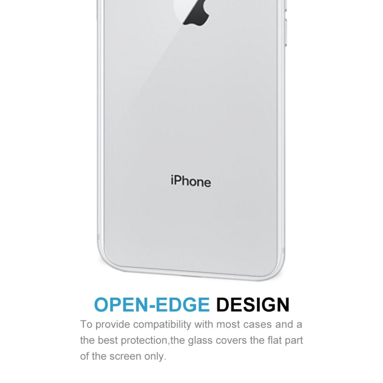 For iPhone 8 & 7 0.3mm 9H Surface Hardness 2.5D Curved Edge Explosion-proof Premium Tempered Glass Back Screen Protector, For 8 & 7