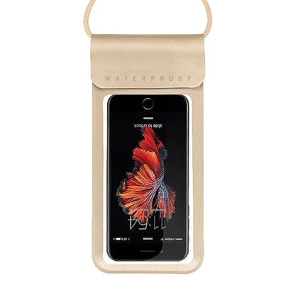 Outdoor Diving Swimming Mobile Phone Touch Screen Waterproof Bag for Below 5 Inch Mobile Phone