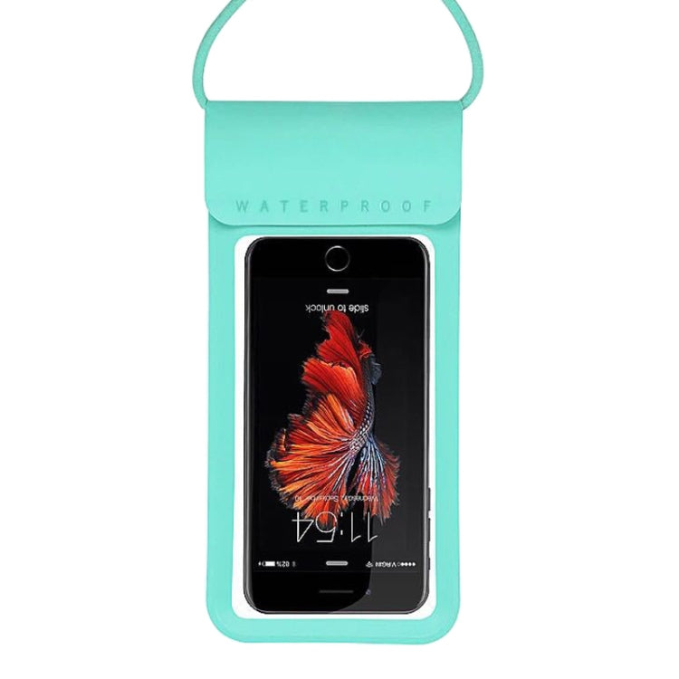 Outdoor Diving Swimming Mobile Phone Touch Screen Waterproof Bag for Below 5 Inch Mobile Phone