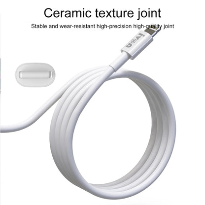 IVON CA70 8 Pin Fast Charging Data Cable, Length: 1m, 8 Pin, Length: 1m