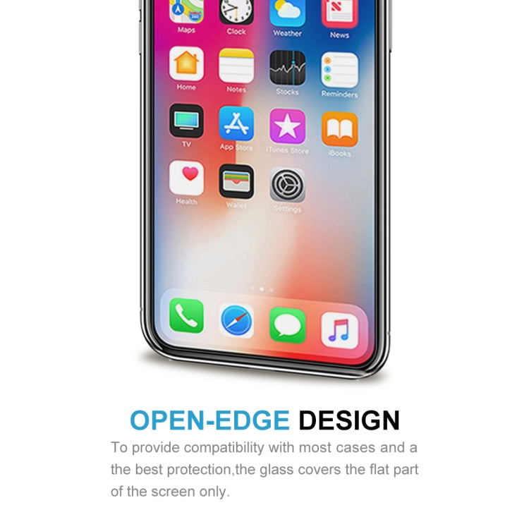 For iPhone 11 Pro / XS / X Surface Hardness Explosion-proof Non-full Screen Tempered Glass Screen Film, For iPhone 11 Pro / XS / X(1 PC)