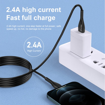 awei CL-115L 1m 2.4A USB to 8 Pin Charging Cable