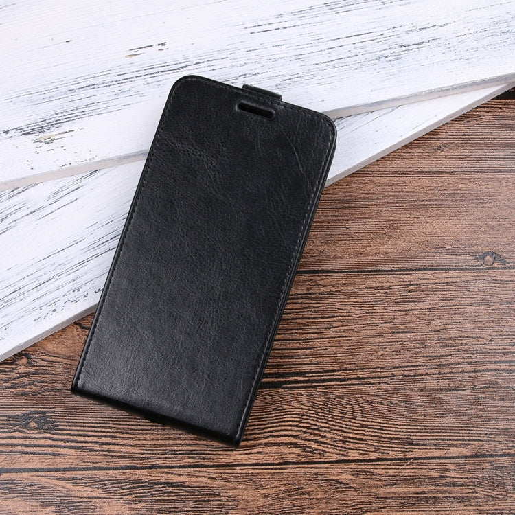 For iPhone X / XS Crazy Horse Texture Vertical Flip Leather Case with Card Slot & Photo Frame, For iPhone X / XS, For iPhone X