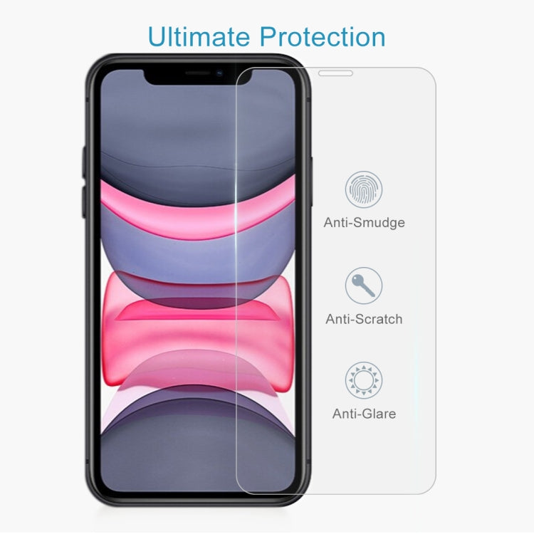 For iPhone 11 / XR 0.26mm 9H 2.5D Tempered Glass Film, For iPhone 11 / XR(1 PC)