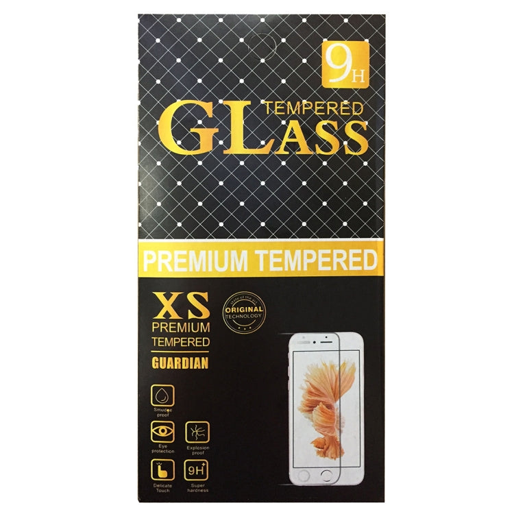 0.1mm 9H Full Screen Flexible Fiber Tempered Glass Film for iPhone 8 Plus & 7 Plus, For iPhone 8P & 7P Black, For iPhone 8P & 7P White